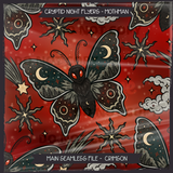 Cryptid Night Flyers - Mothman Seamless File + Matching PNGs