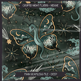 Cryptid Night Flyers - Nessie Seamless File + Matching PNGs