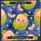 JUICY #1 PEACHY Seamless Files + Matching PNGs