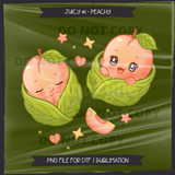 JUICY #1 PEACHY Seamless Files + Matching PNGs