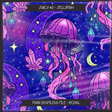 JUICY #2 JELLYFISH Seamless Files + Matching PNGs