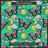 YUCK #12 RAINBOW Seamless Files + Matching PNGs