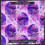 JUICY #2 JELLYFISH Seamless Files + Matching PNGs