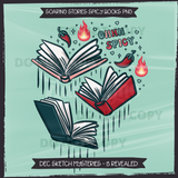 Dec Original Sketch Mysteries Seamless Files + PNGs