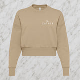 The Gather Pocket Logo Crewneck - Women's Cut / Cropped