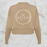 The Gather Pocket Logo Crewneck - Women's Cut / Cropped