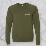 Graze Stand Pocket Logo Crewneck - Adult Unisex
